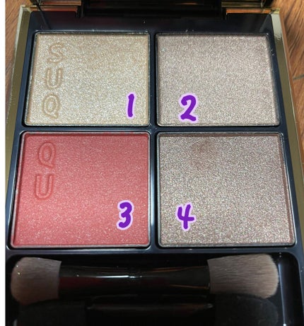 シグニチャー カラー アイズ/SUQQU/アイシャドウパレットを使ったクチコミ(2枚目)