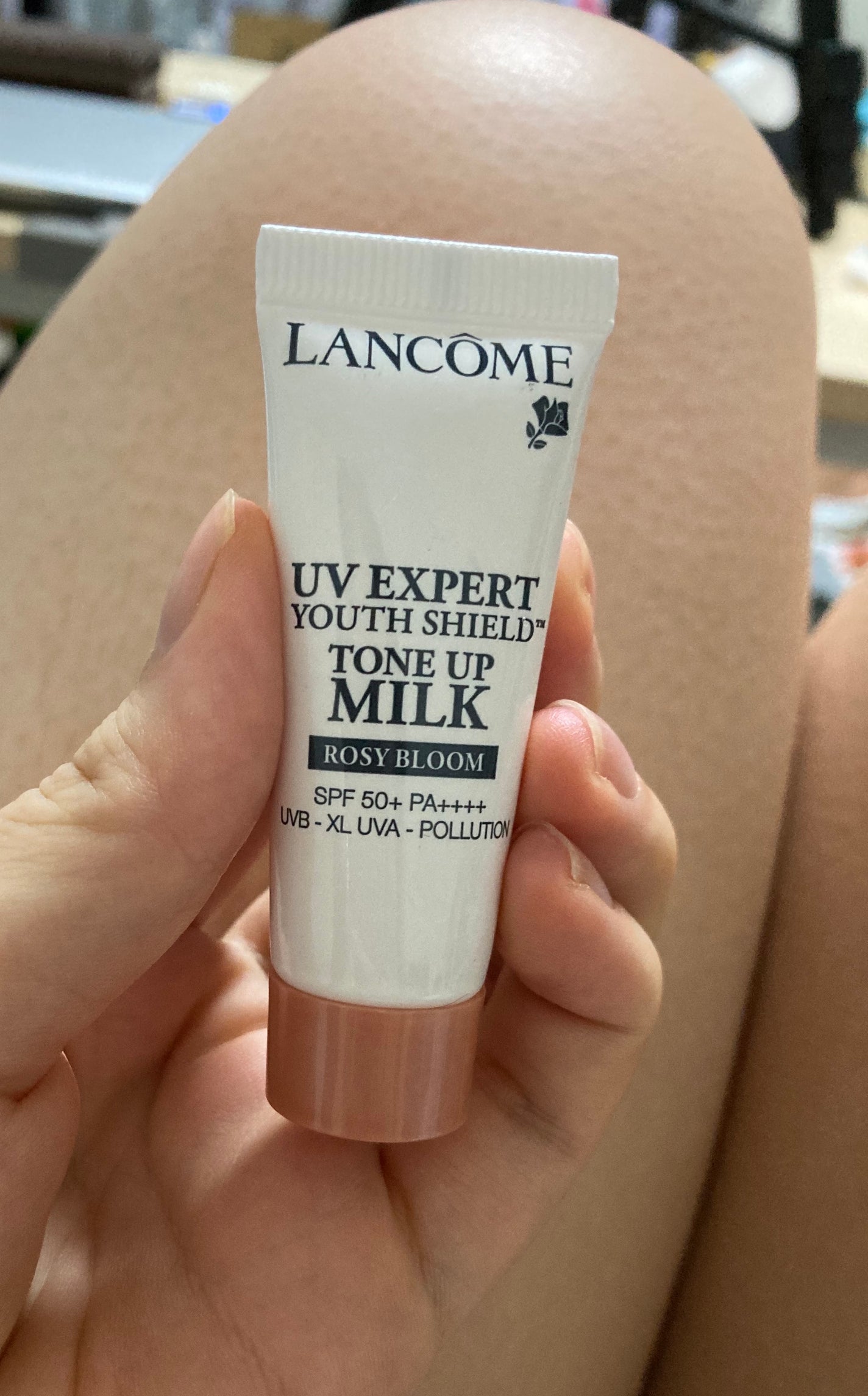 UV エクスペール トーン アップ ローズ/LANCOME/日焼け止め・UVケアを使ったクチコミ(2枚目)