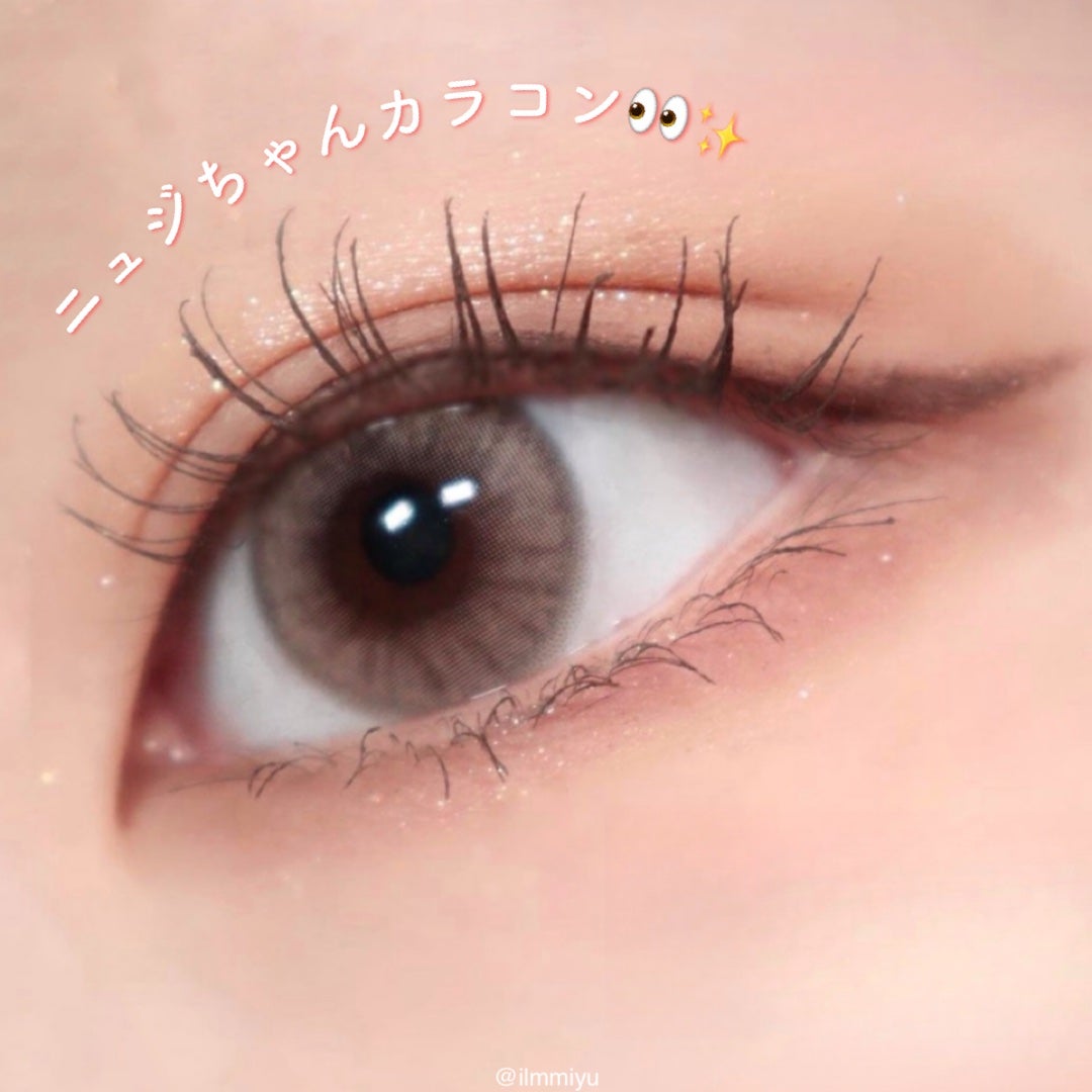 ミユ @ilmmiyu on LIPS 「ニュジちゃんカラコン👀✨✧𝙞𝙣𝙨𝙩𝙖𝙜𝙧𝙖𝙢・𝙏𝙬𝙞𝙩𝙩𝙚𝙧・..」(1枚目)