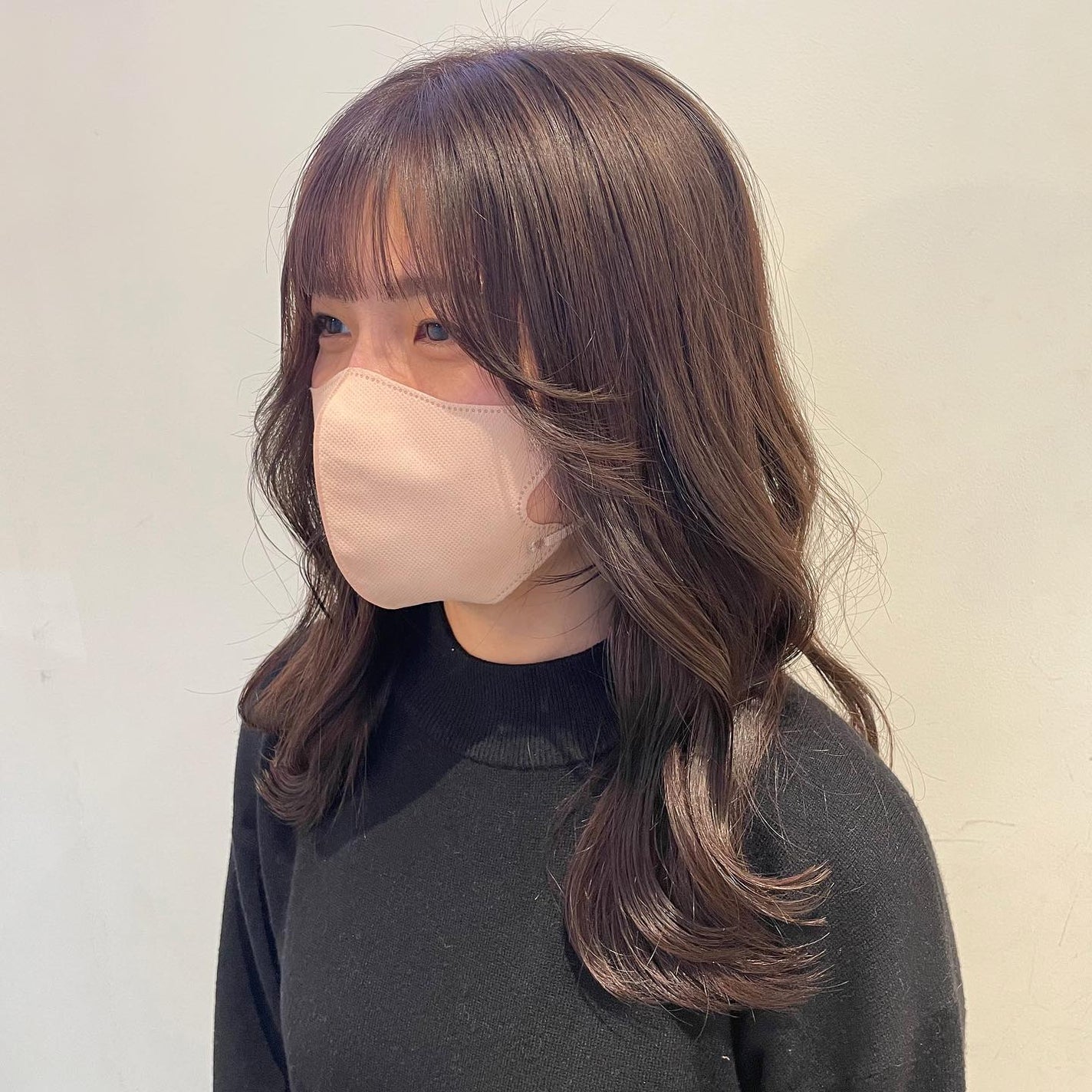 田中みづき on LIPS 「💐顔まわりカット♡ベージュ...『#柔らかい質感に見せてくれる..」(1枚目)