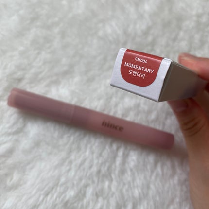 スリムスティックメルティングマット/hince/口紅を使ったクチコミ(5枚目)