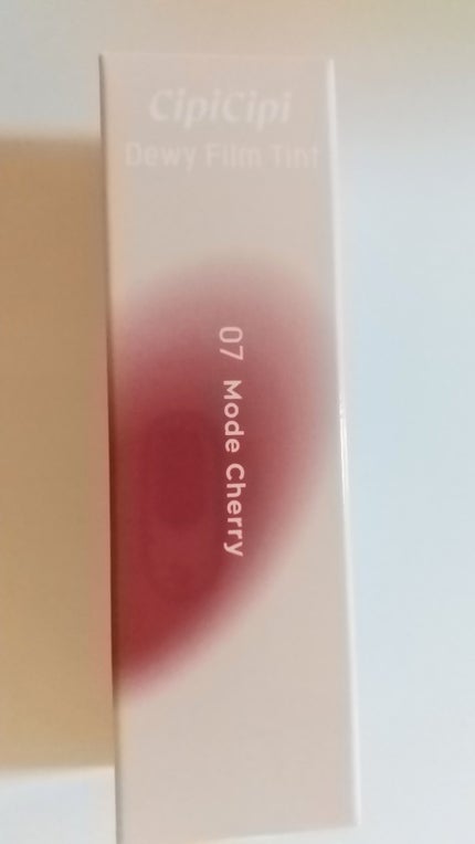デューイフィルムティント 07 モードチェリー/CipiCipi/リップティントを使ったクチコミ(2枚目)