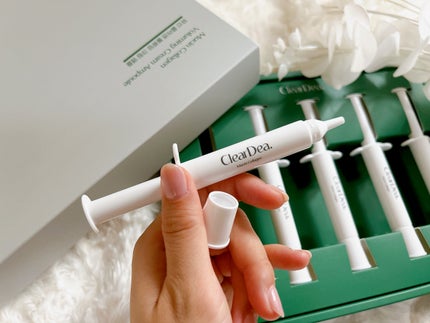 ミューシンコラーゲンボリューミングクリームアンプル/ClearDea./美容液を使ったクチコミ(4枚目)