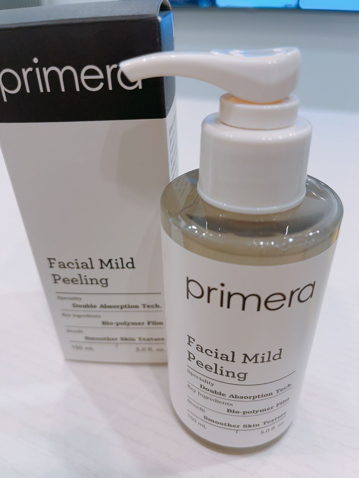 フェイシャルマイルドピーリング/primera/ピーリングを使ったクチコミ（1枚目）