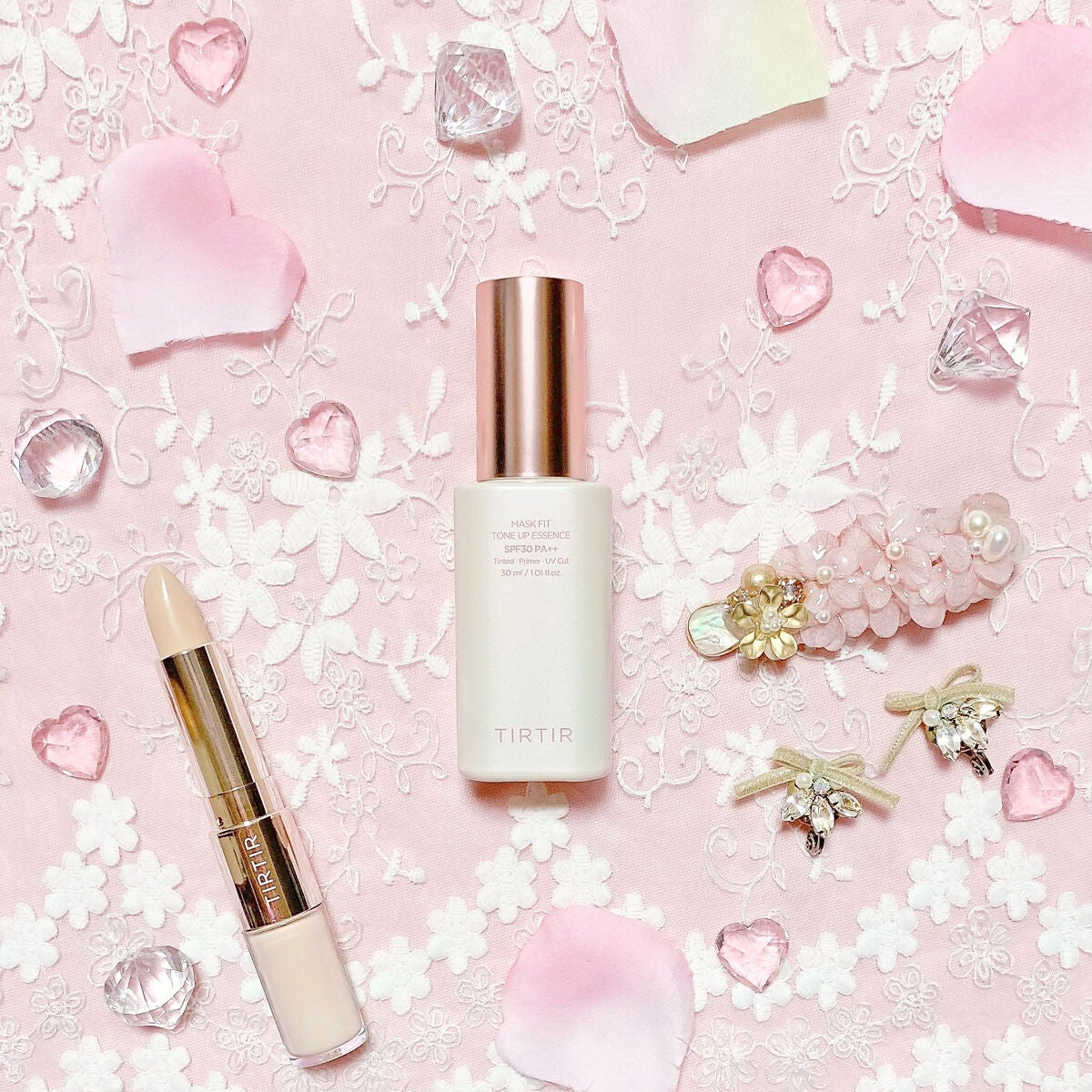 マスクフィットトーンアップエッセンス/TIRTIR(ティルティル)/化粧下地を使ったクチコミ(4枚目)