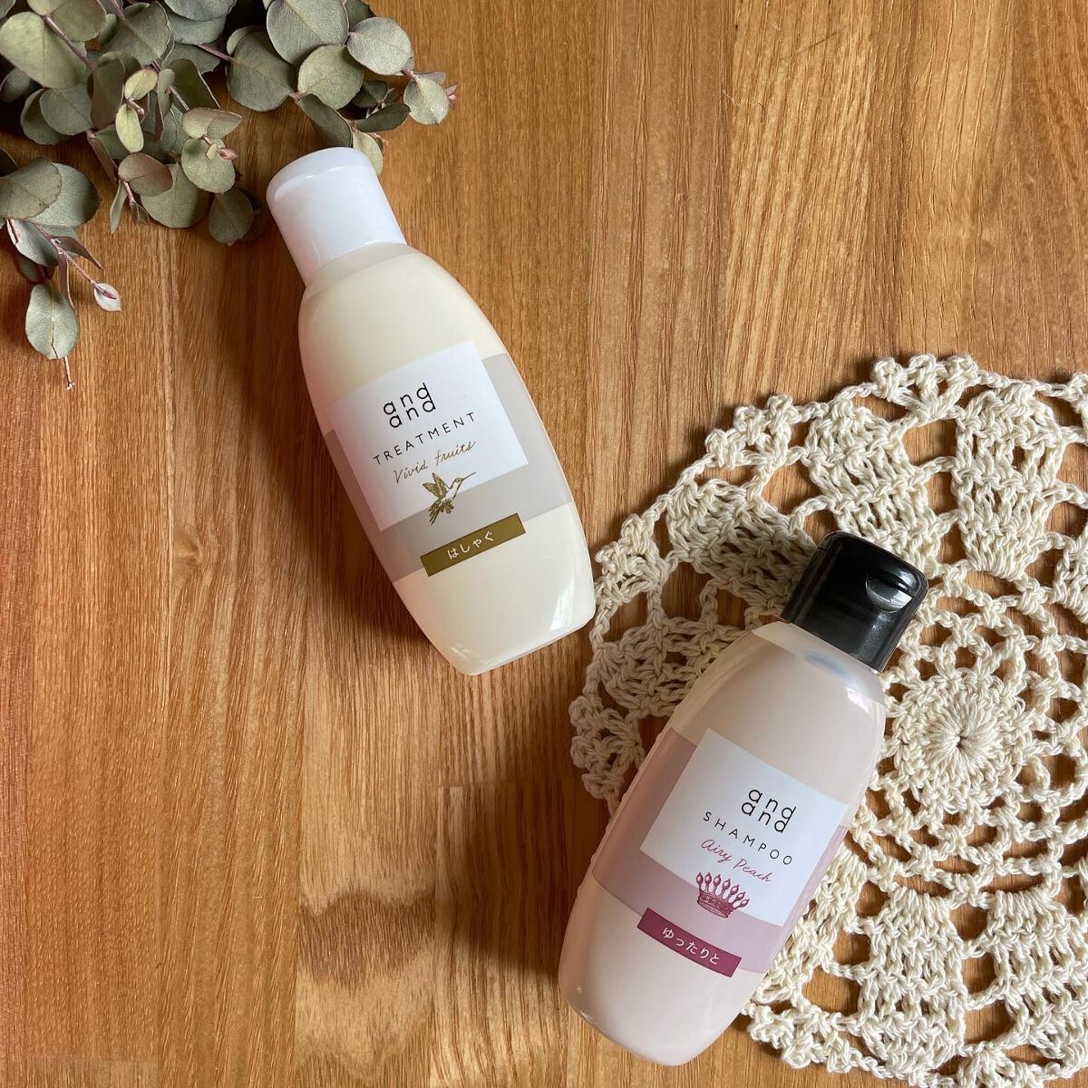 ゆったりと エアリーピーチの香り シャンプー/and and/市販シャンプーを使ったクチコミ（1枚目）