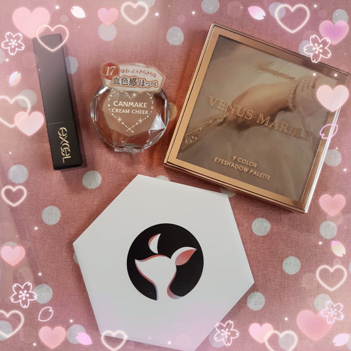 VenusMarble 9色アイシャドウパレット/Venus Marble/アイシャドウパレットを使ったクチコミ（1枚目）