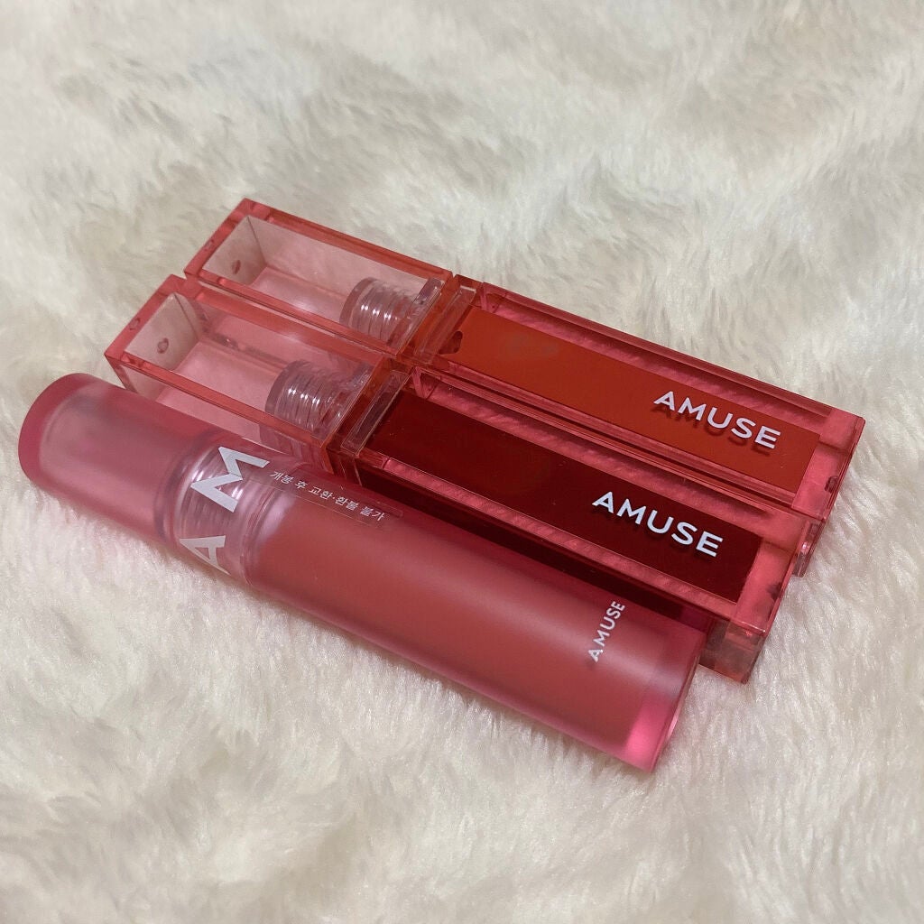 ソフトクリームチーク/AMUSE/リキッドチークを使ったクチコミ(2枚目)