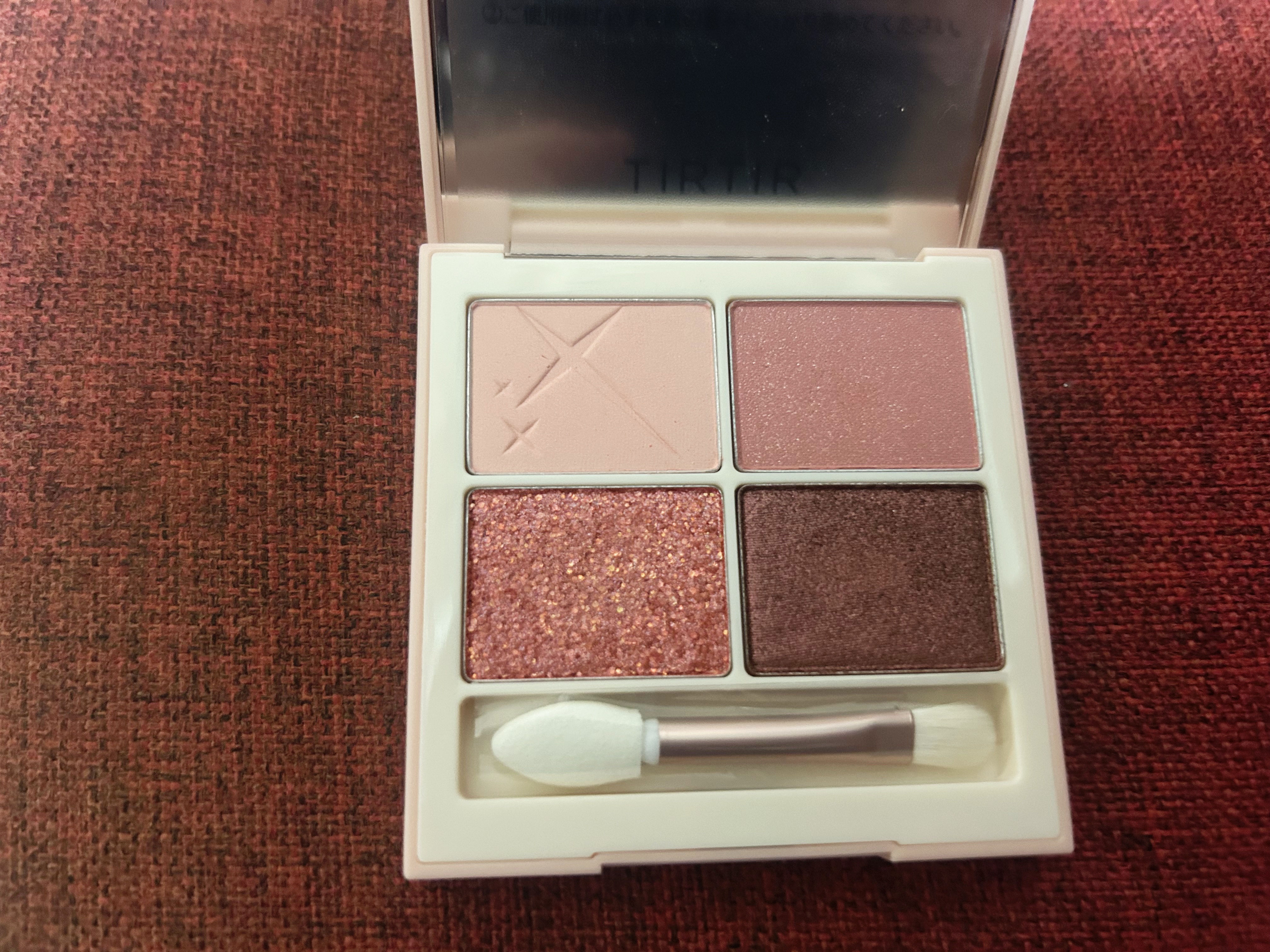 スターライト アイシャドウ #02 CORAL PINK/TIRTIR(ティルティル)/アイシャドウパレットを使ったクチコミ（2枚目）