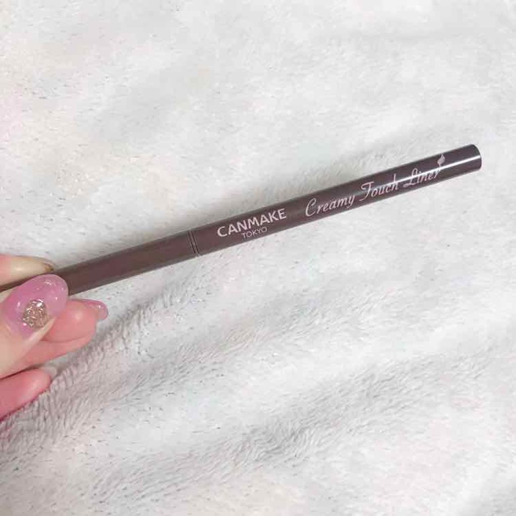 クリーミータッチライナー/キャンメイク/ジェルアイライナーを使ったクチコミ(1枚目)
