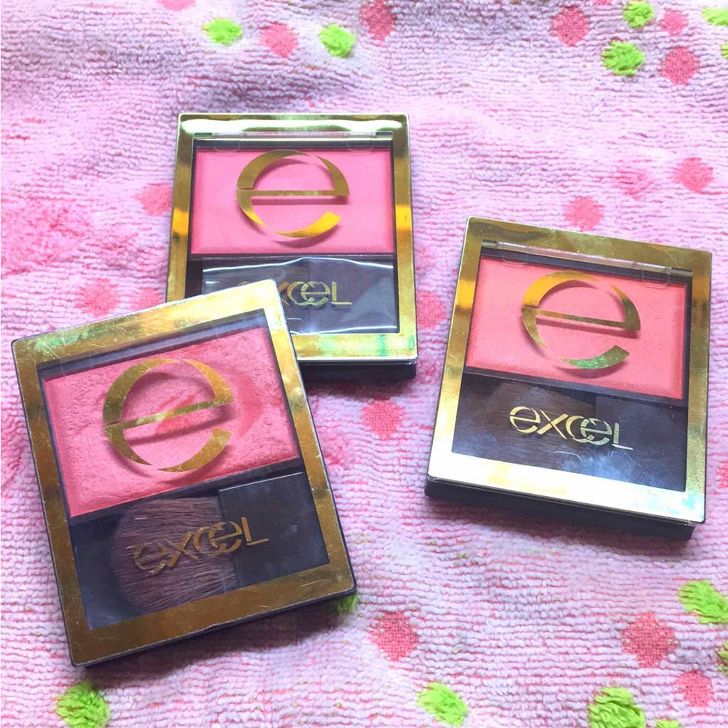 スキニーリッチチーク/excel/パウダーチークを使ったクチコミ(1枚目)