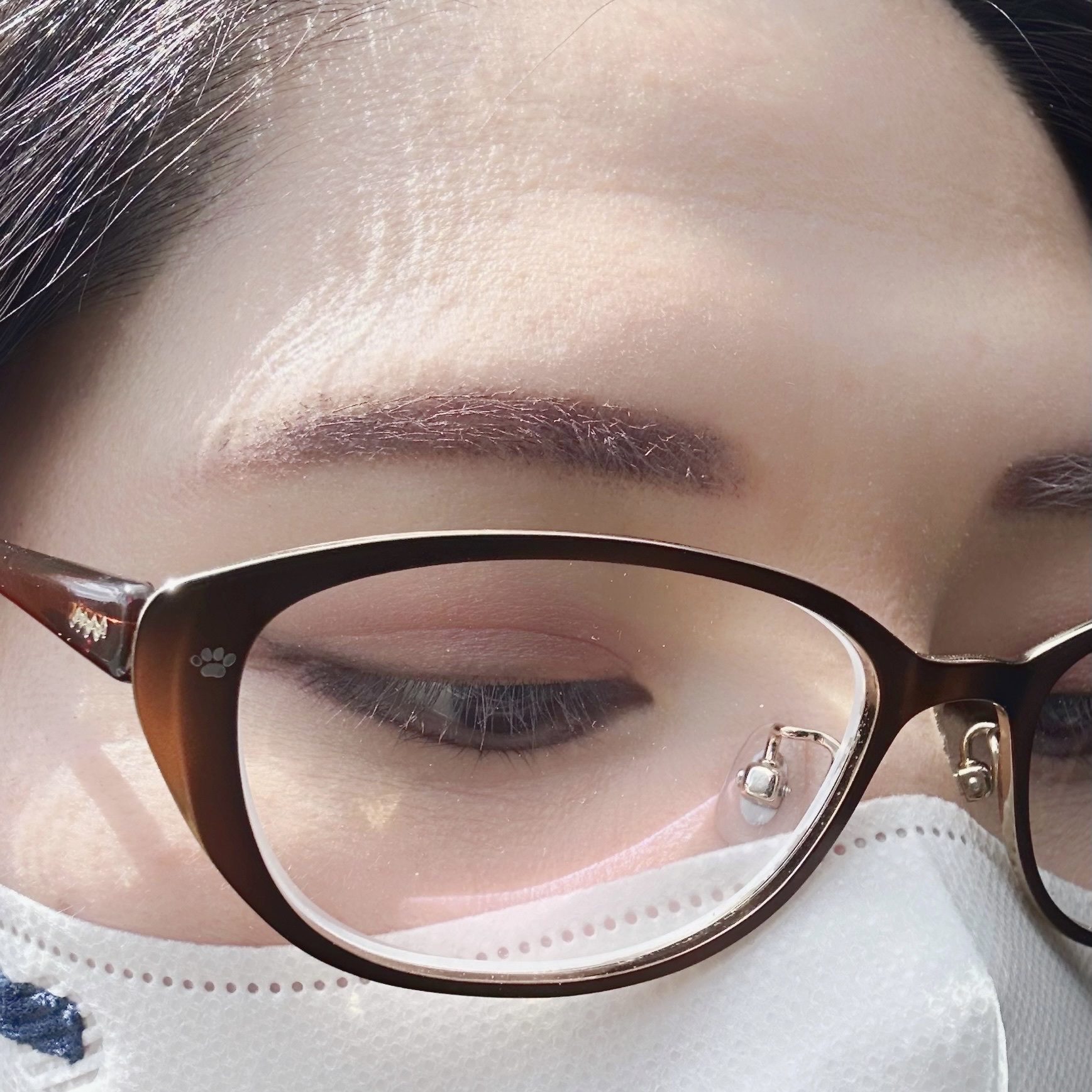 カラーエディットスリムブロウ/excel/アイブロウペンシルを使ったクチコミ（2枚目）