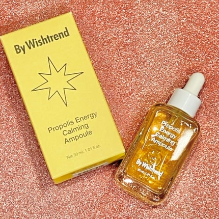プロポリスエナジーカーミングアンプル/By Wishtrend/美容液を使ったクチコミ(5枚目)
