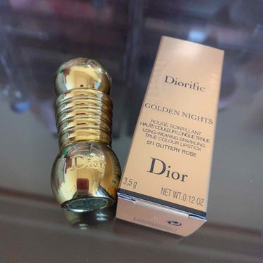 ディオリフィック ベルベット タッチ リップスティック 071 グリッタリー ローズ（生産終了）/Dior/口紅を使ったクチコミ（1枚目）