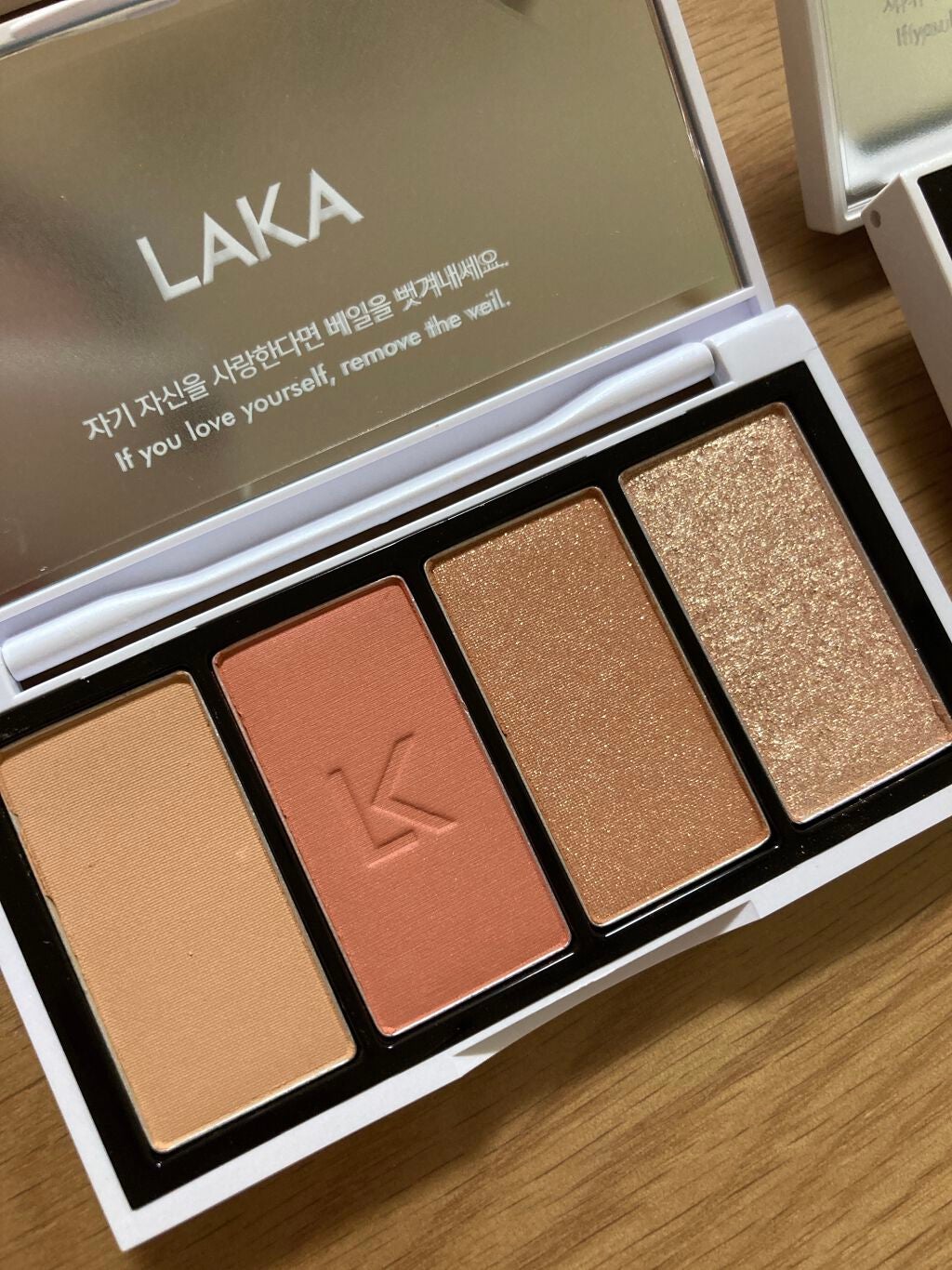 ジャストアイパレット/Laka/アイシャドウパレットを使ったクチコミ(5枚目)