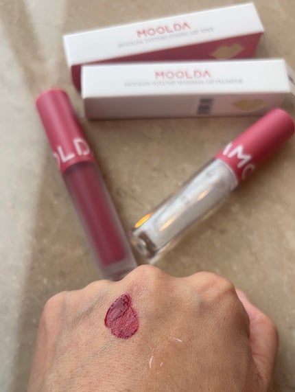 タトゥーフィクシングリップティント/MOOLDA/リップティントを使ったクチコミ(5枚目)