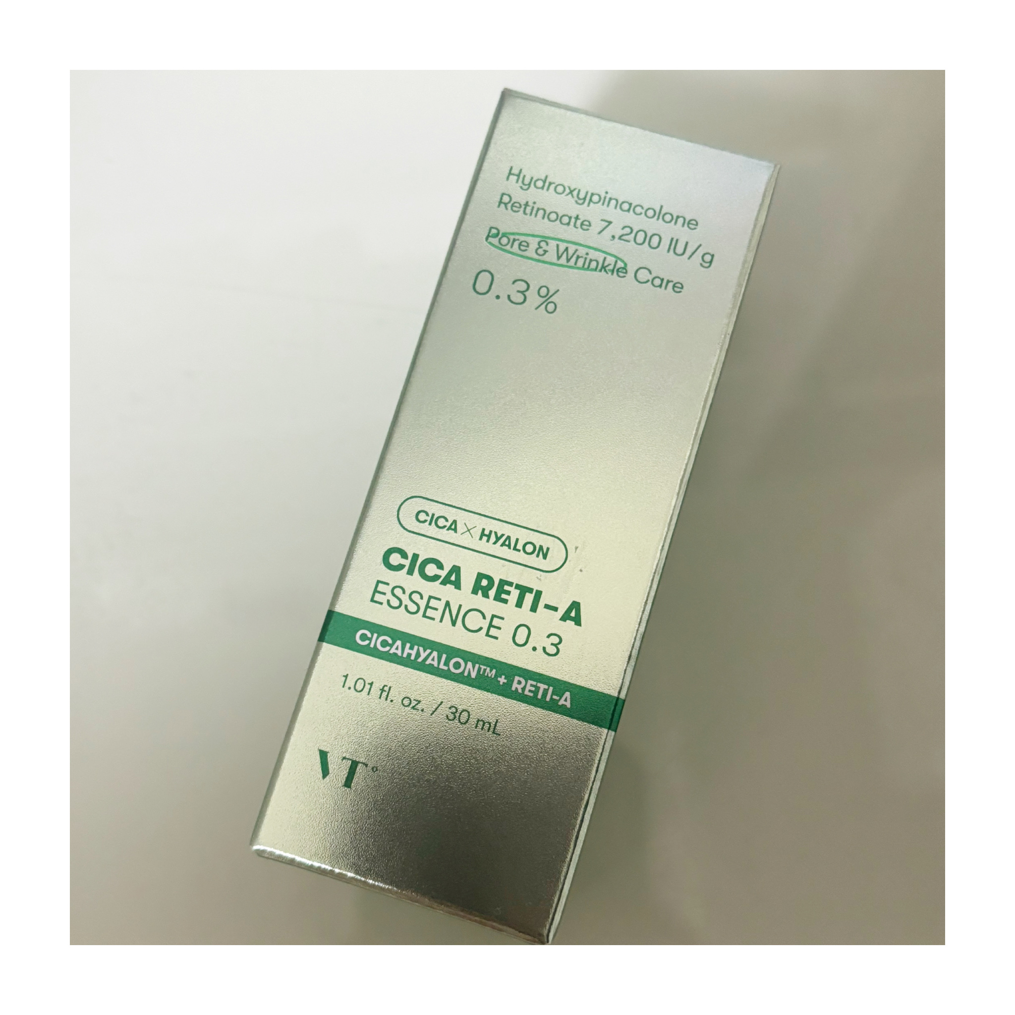 シカレチA エッセンス0.3/VT/美容液を使ったクチコミ（3枚目）