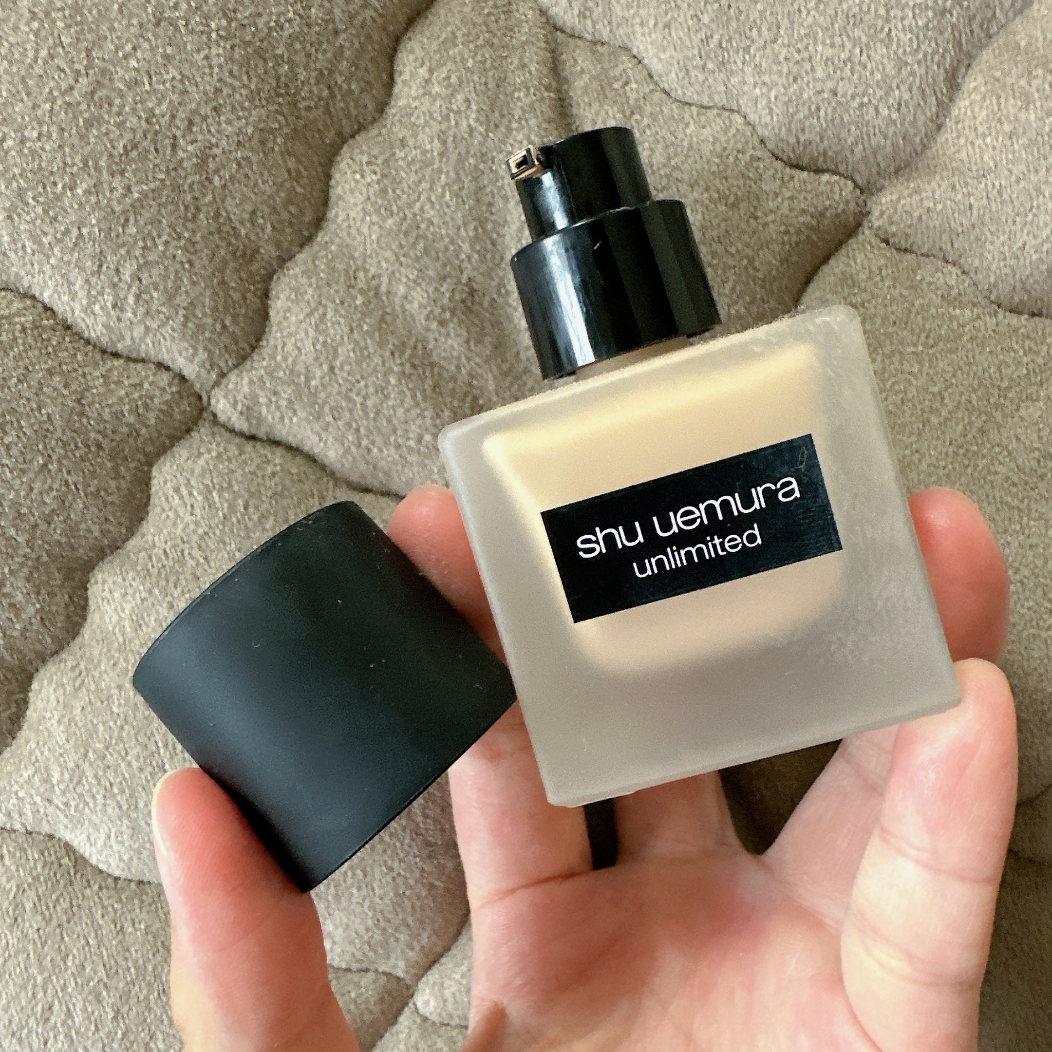 （旧）アンリミテッド ラスティング フルイド/shu uemura/リキッドファンデーションを使ったクチコミ（3枚目）