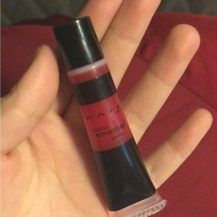 カラーエナメルグロス/KATE/リップグロスを使ったクチコミ(1枚目)