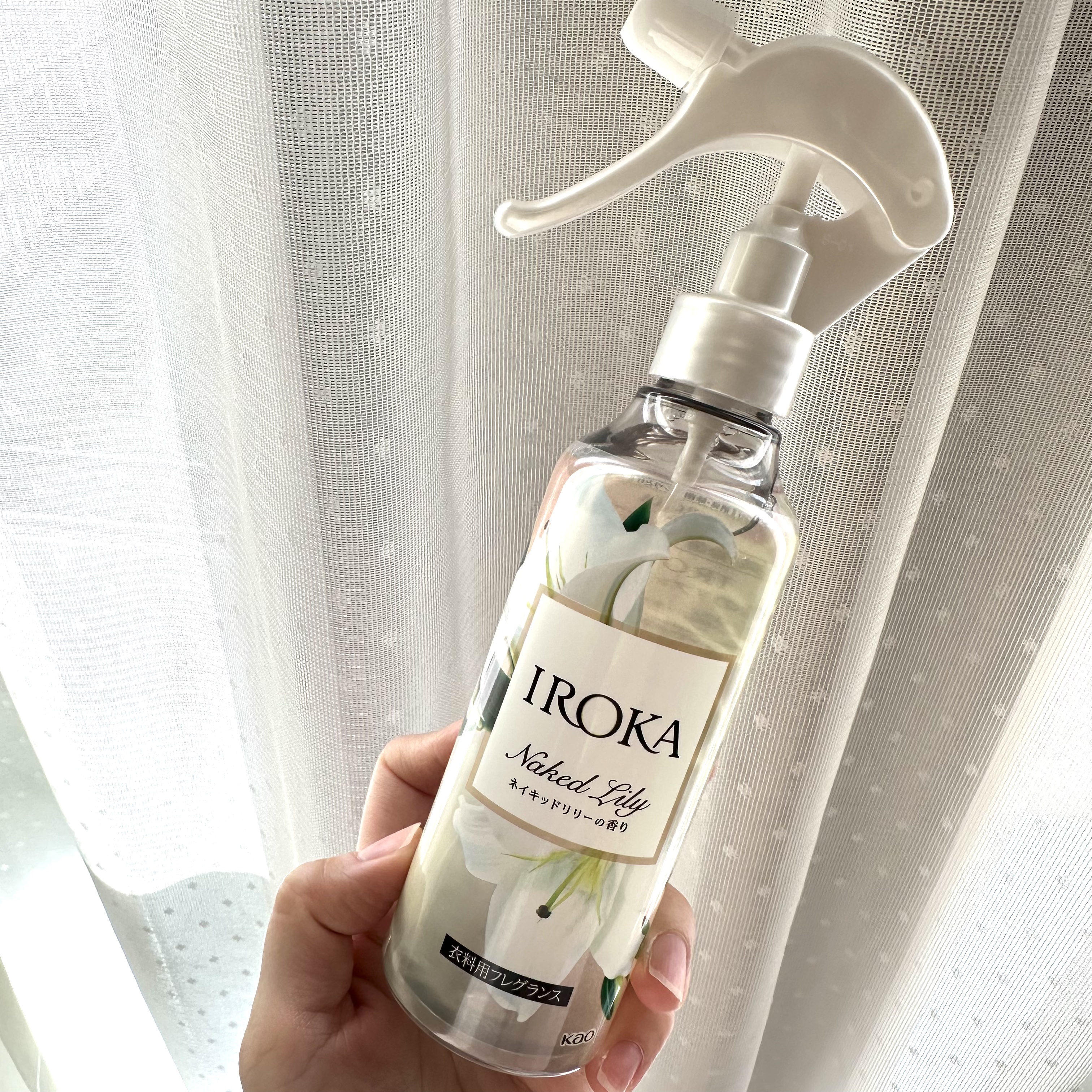 衣料用フレグランス ミスト ネイキッドリリー/IROKA/ファブリックミストを使ったクチコミ（1枚目）
