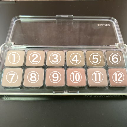 プロ アイ パレット エアー/CLIO/アイシャドウパレットを使ったクチコミ(2枚目)