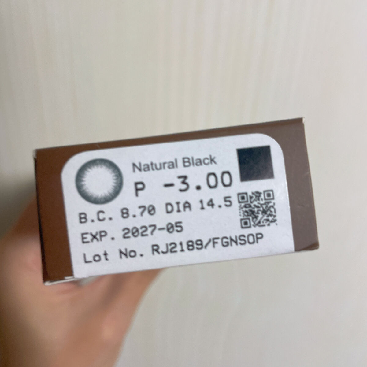 エバーカラーワンデー ナチュラル ナチュラルブラック/エバーカラー/ワンデー（１DAY）カラコンを使ったクチコミ（3枚目）