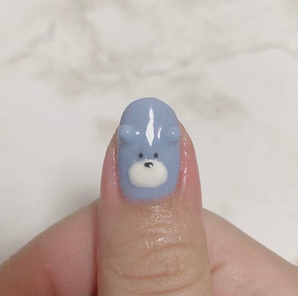 ジェルネイル(ライト対応)/セリア/ジェルネイルを使ったクチコミ(4枚目)