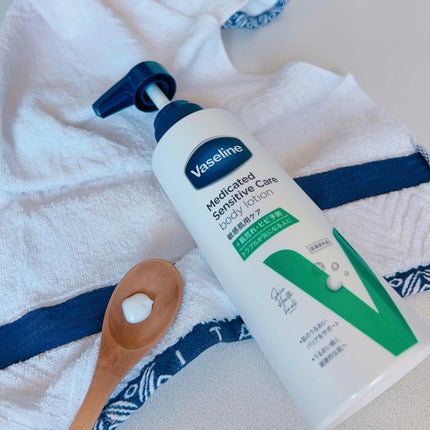 メディケイティッド センシティブケア ボディローション うるおいケア <医薬部外品>/ヴァセリン/ボディローションを使ったクチコミ(3枚目)