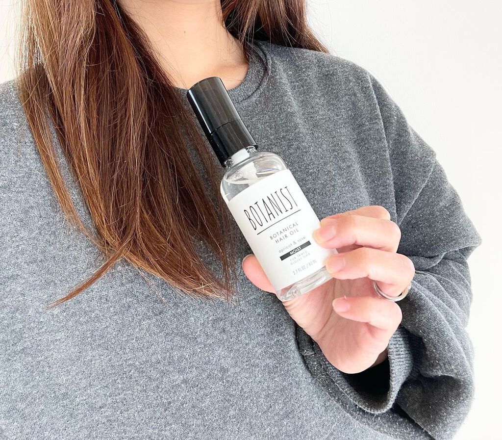 ボタニカルヘアオイル（モイスト）/BOTANIST/ヘアオイルを使ったクチコミ（3枚目）