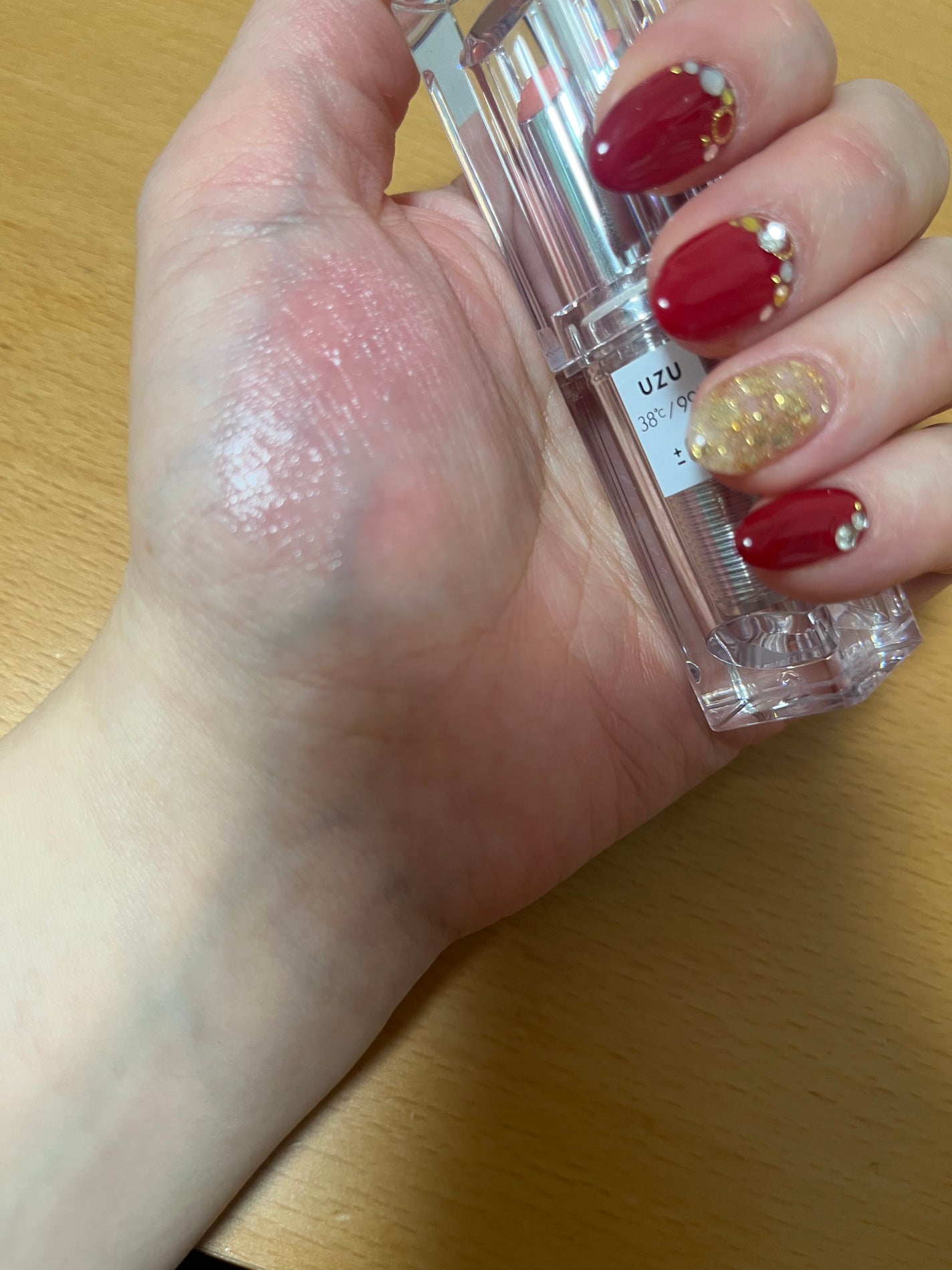 38°C / 99°F Lipstick <TOKYO>/UZU BY FLOWFUSHI/口紅を使ったクチコミ(3枚目)