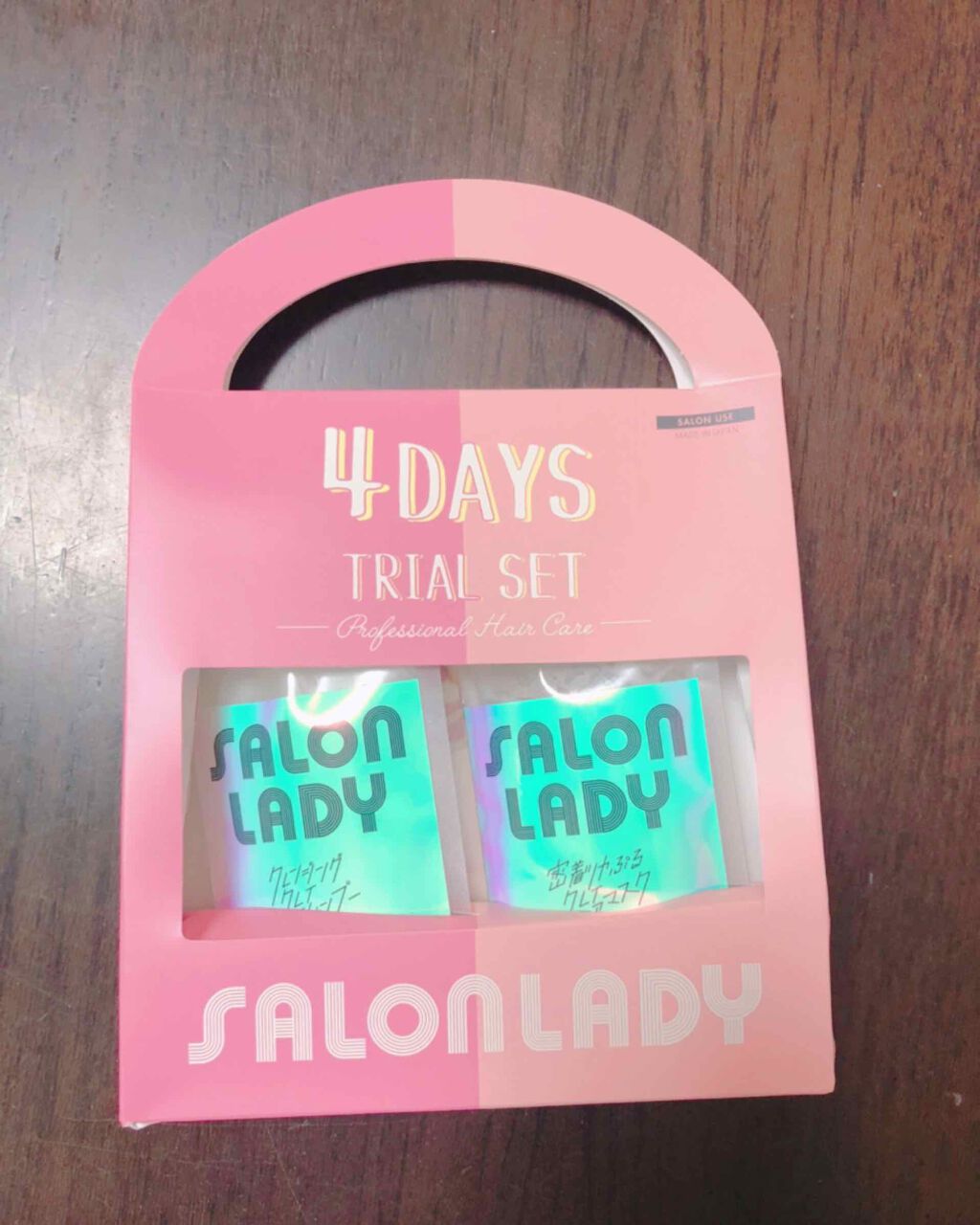 サロンレディ 密着ツヤぷるクレイヘアマスク トライアル(40g)/SALON LADY/ヘアマスク・ヘアパックを使ったクチコミ（1枚目）