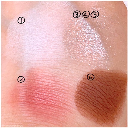 四色アイシャドウパレット/COLORKEY/アイシャドウパレットを使ったクチコミ(5枚目)