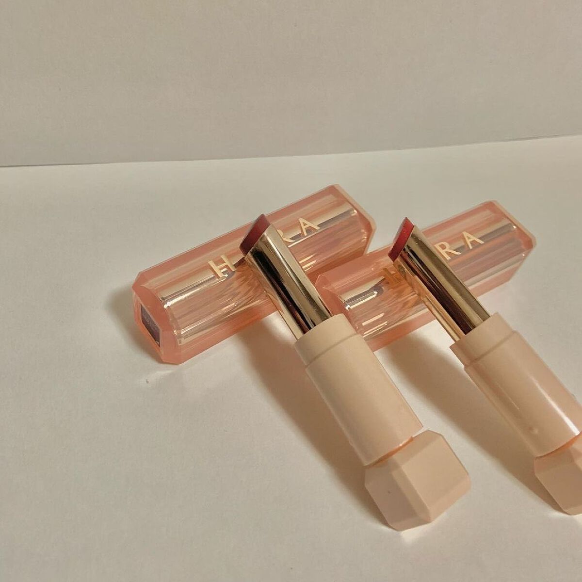 センシュアルスパイシーヌードバーム 322/HERA/口紅を使ったクチコミ（2枚目）