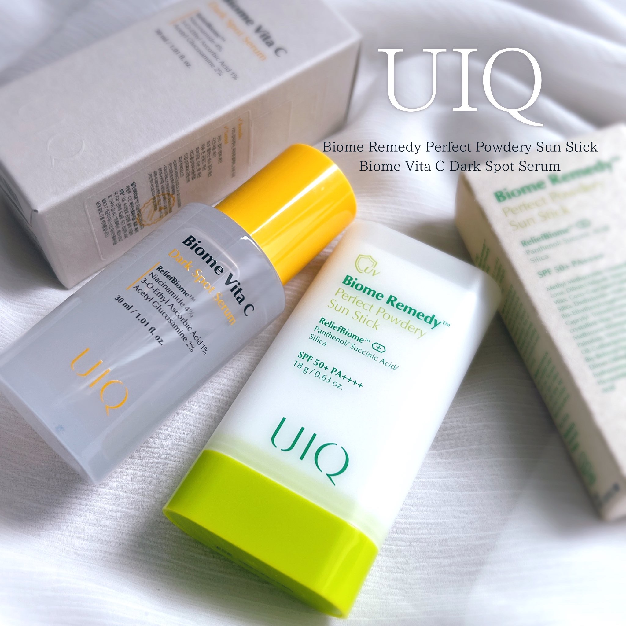 バイオームパーフェクトさらさらUVスティック/UIQ/日焼け止めスティックを使ったクチコミ（1枚目）