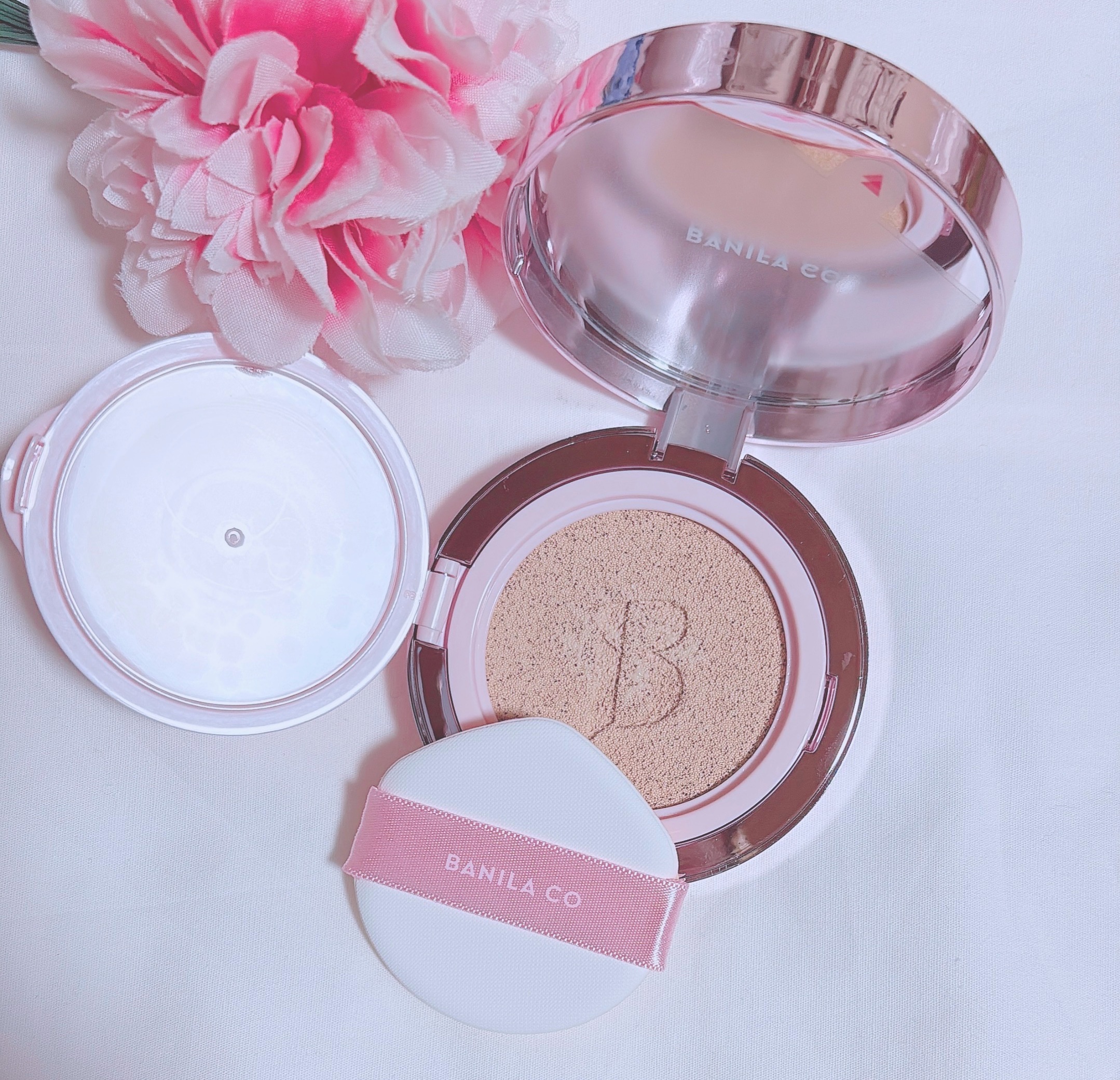 カバーリシャス アルティメット ホワイトクッション モイスチャー/BANILA CO/クッションファンデーションを使ったクチコミ（2枚目）