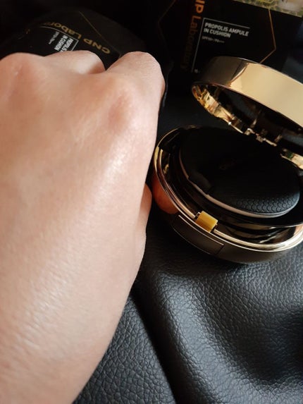 プロポリスアンプルインクッション/CNP Laboratory/クッションファンデーションを使ったクチコミ(3枚目)