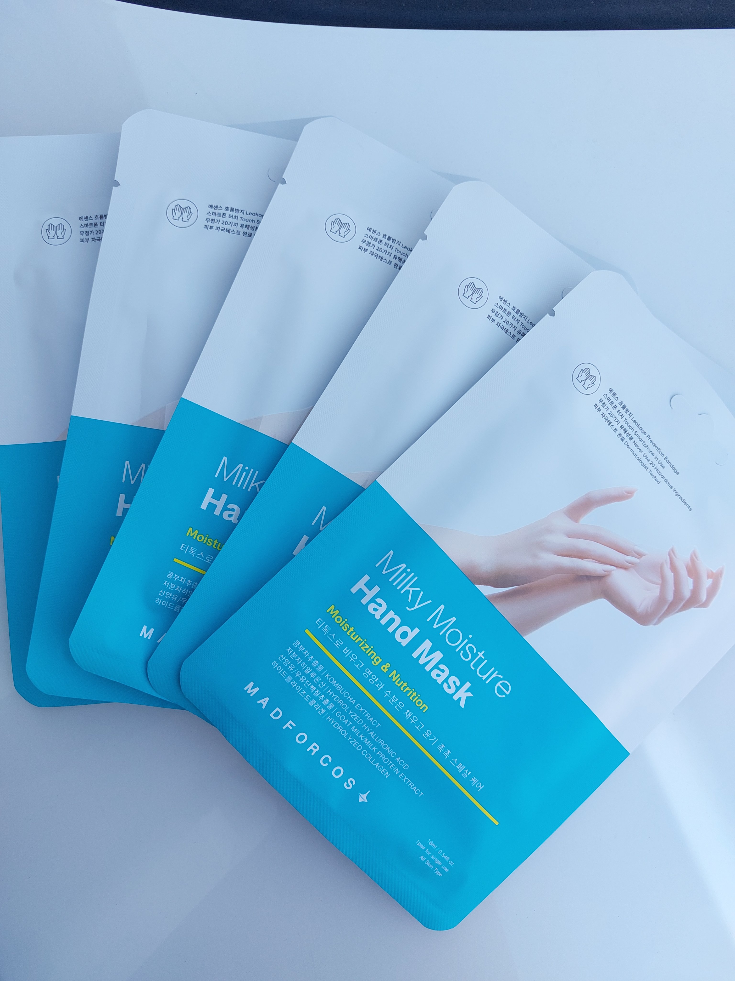 ミルキーモイスチャーハンドマスク/MADFORCOS/ハンドクリームを使ったクチコミ（3枚目）