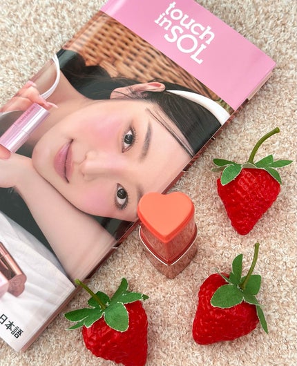 タッチインソール チークブラッシャー/touch in SOL /ジェル・クリームチークを使ったクチコミ(8枚目)