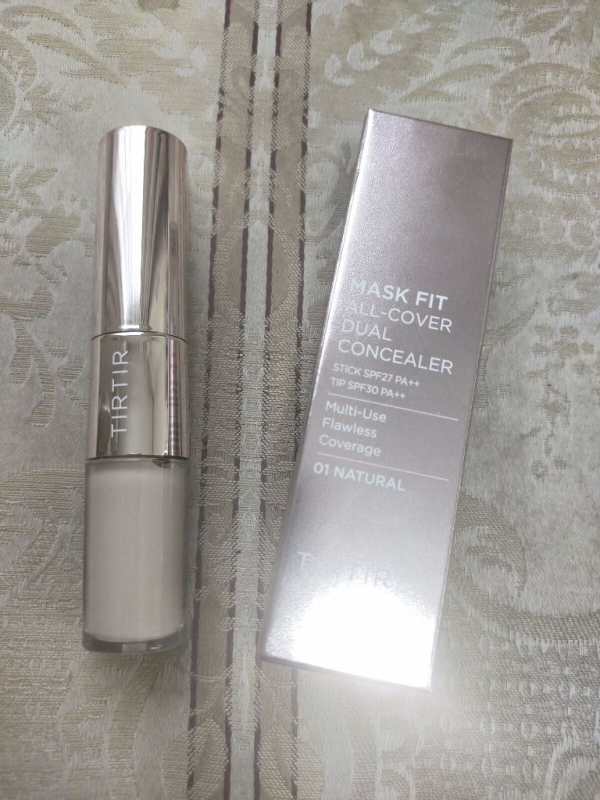 マスクフィットオールカバーデュアルコンシーラー/TIRTIR(ティルティル)/コンシーラーを使ったクチコミ(2枚目)