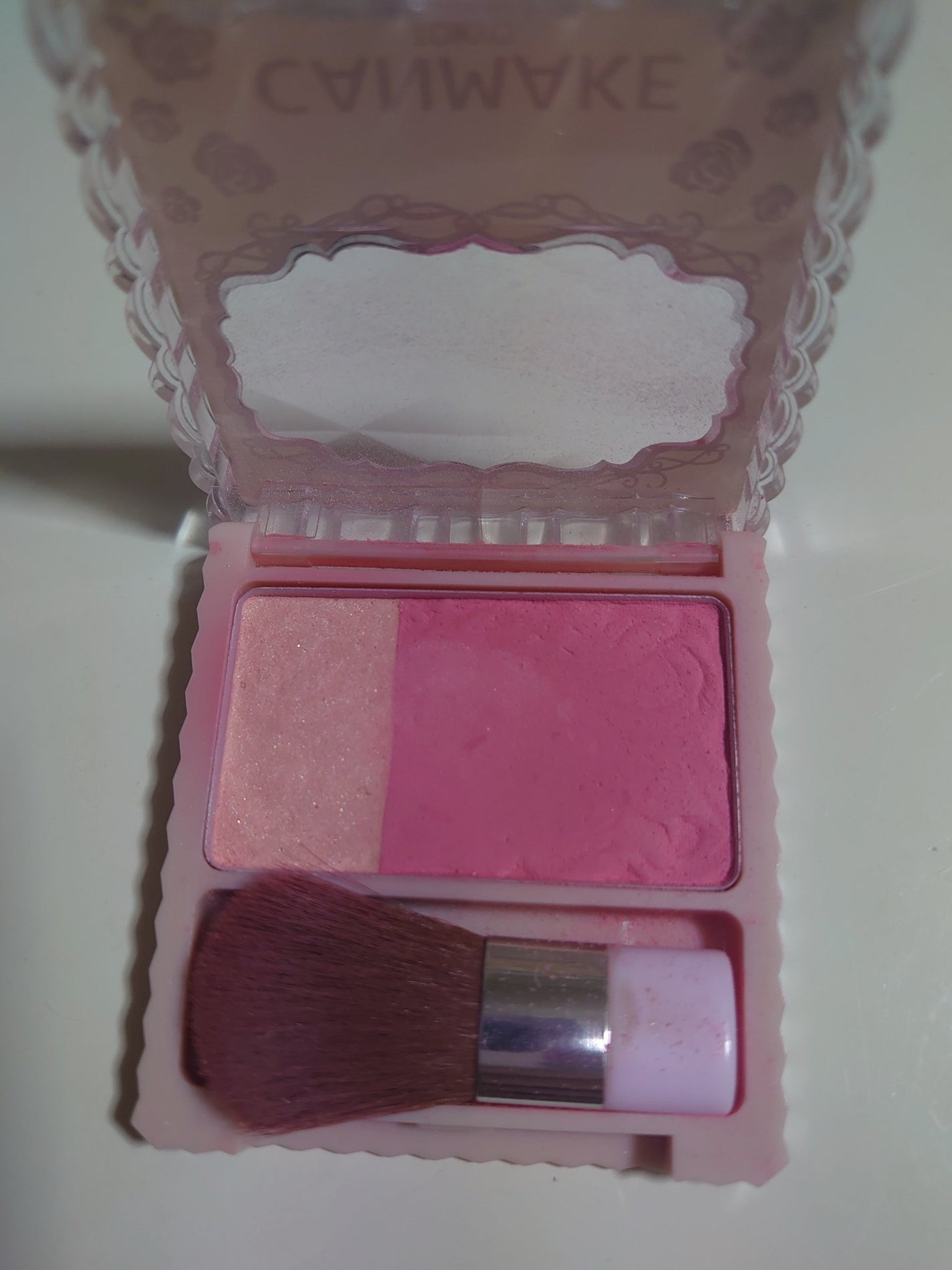 マット&クリスタルチークス/キャンメイク/パウダーチークを使ったクチコミ(2枚目)