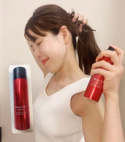 ビオレUV アスリズム スキンプロテクトスプレー /ビオレ/日焼け止めミスト・スプレーを使ったクチコミ(1枚目)