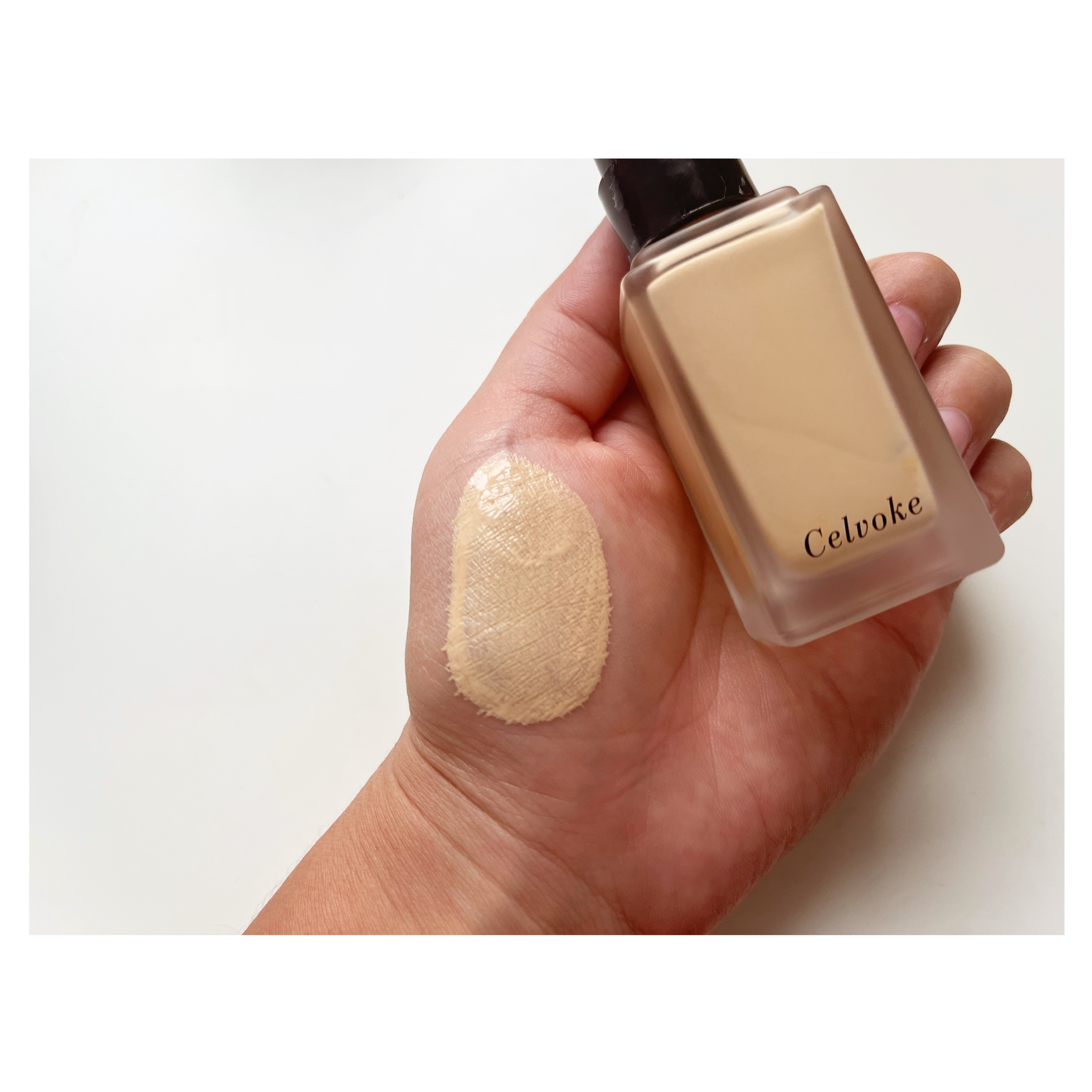 スキンレゾネート リキッドファンデーション/Celvoke/リキッドファンデーションを使ったクチコミ（2枚目）