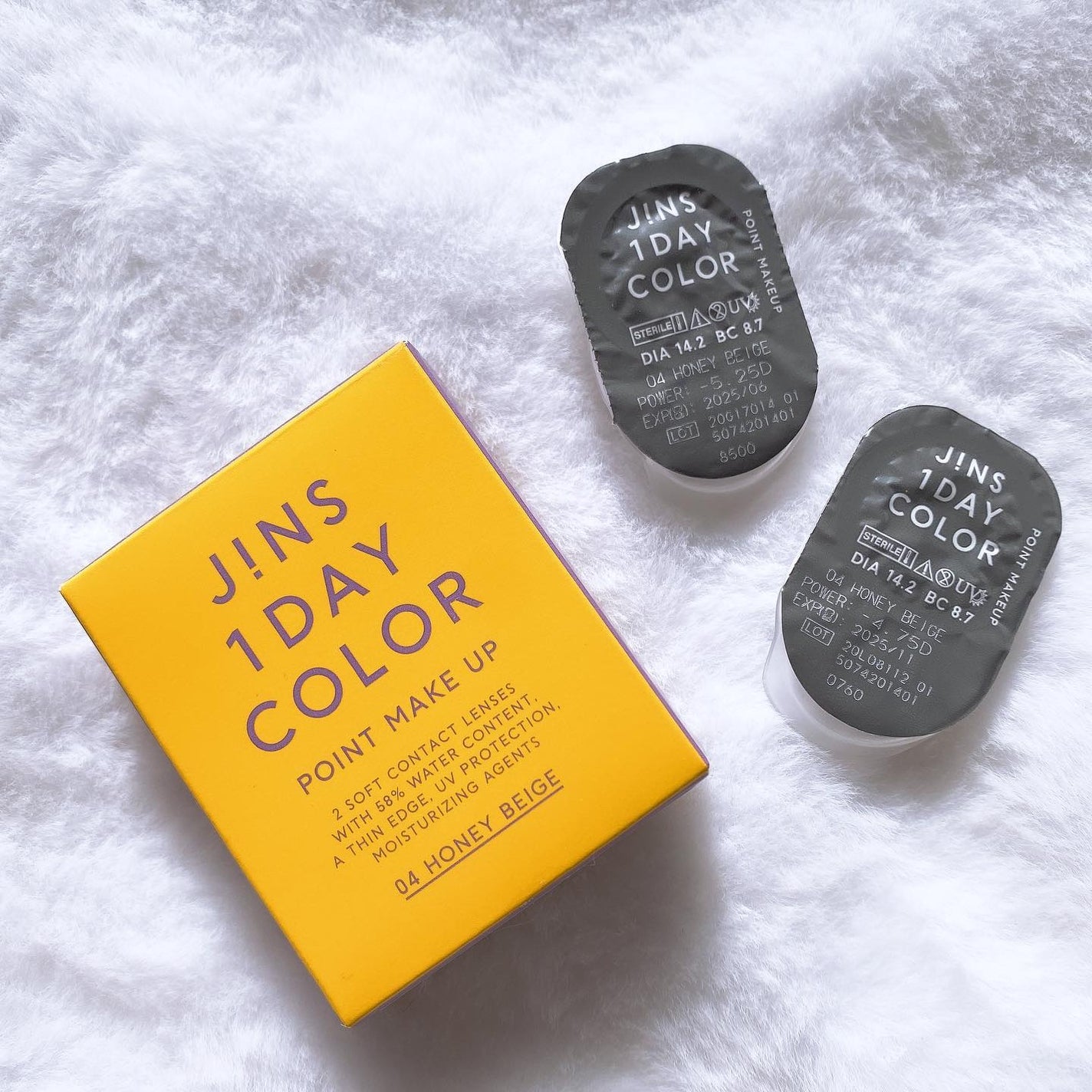 JINS1DAYCOLOR/JINS/ワンデー(1DAY)カラコンを使ったクチコミ(2枚目)