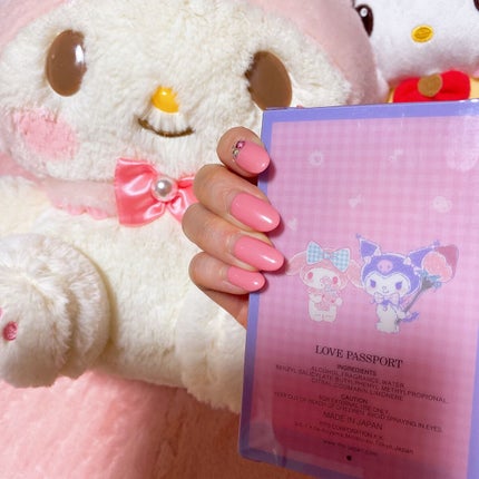 アリッサム on LIPS 「♡MyMelodyKuromiLOVEPASSPORTITオー..」(3枚目)