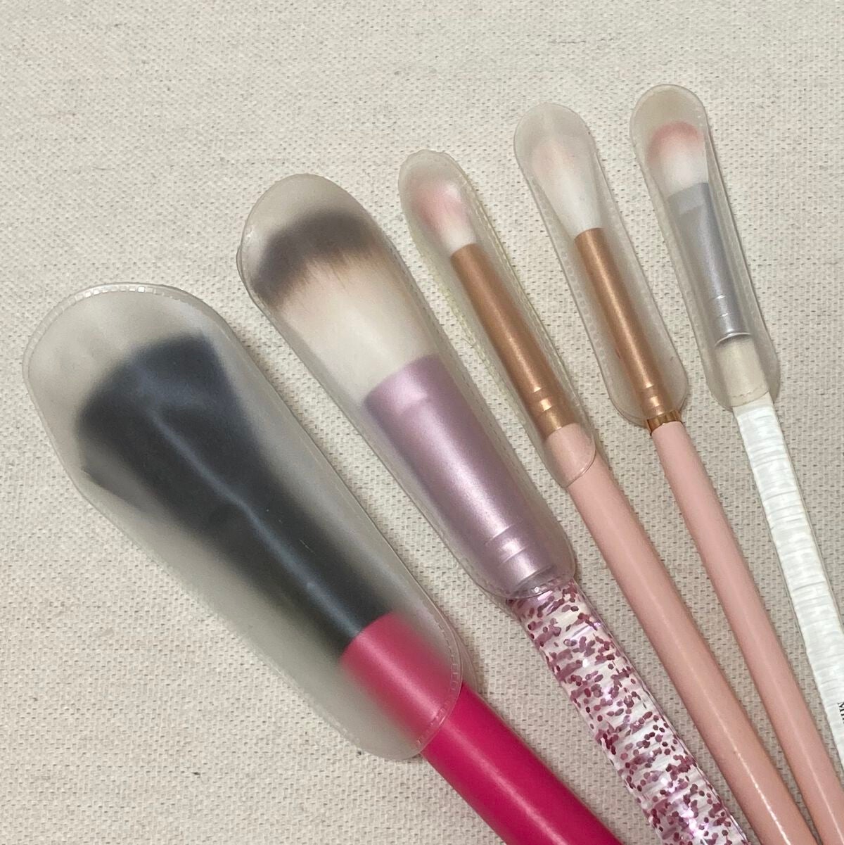 メイクブラシカバー/セリア/その他化粧小物を使ったクチコミ(1枚目)