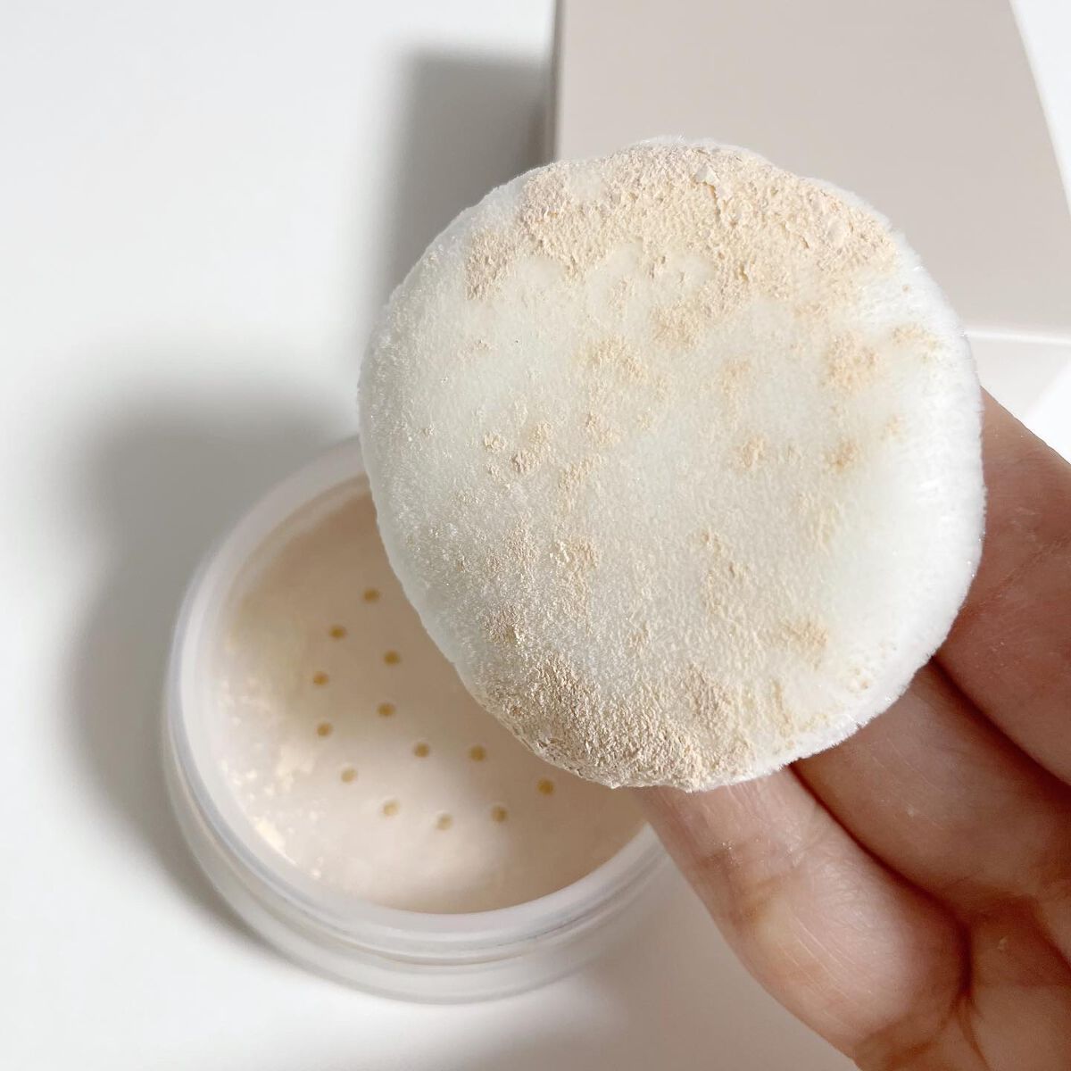 Runa on LIPS 「..▶︎ninal ルースパウダー SPF21/PA++uv効..」(4枚目)