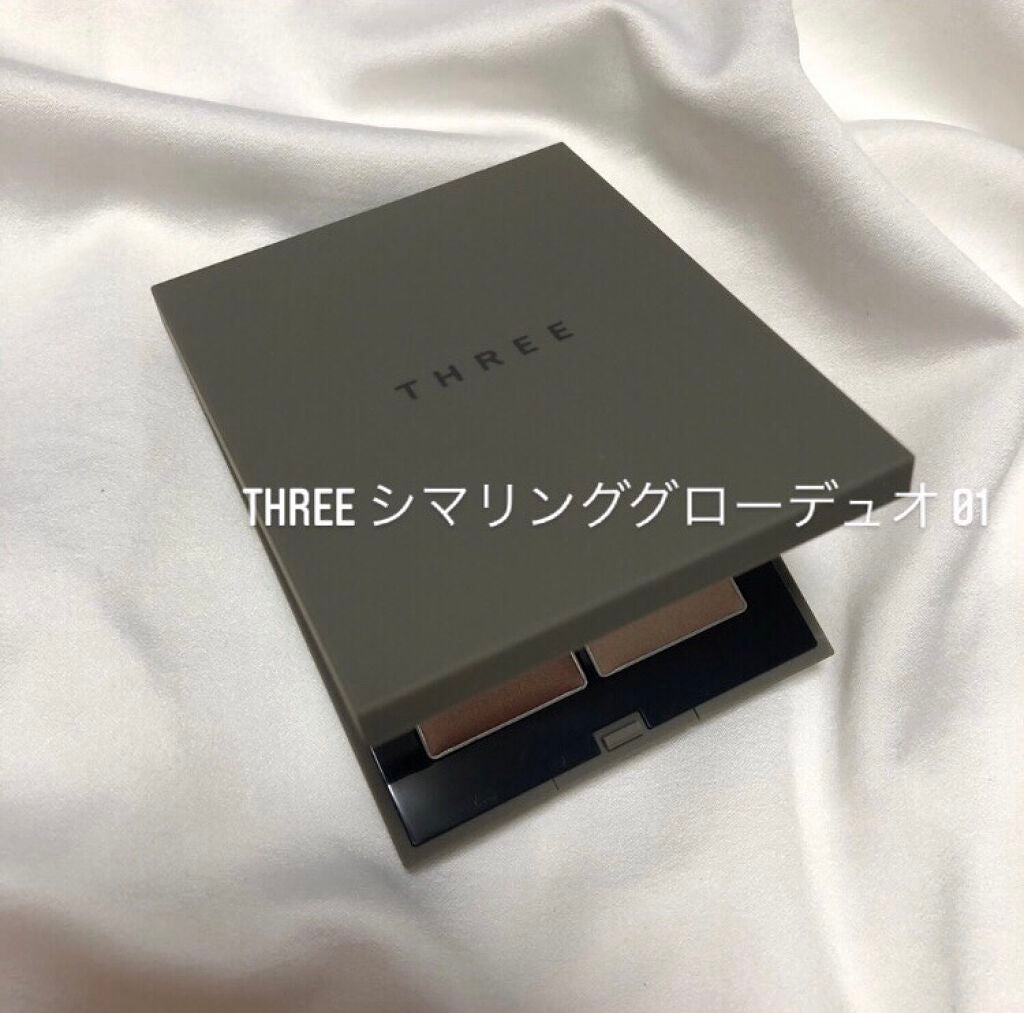 THREE シマリング グロー デュオ/THREE/クリームハイライトを使ったクチコミ(1枚目)