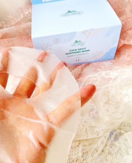 CICA デイリースージングマスク/VT/シートマスク・パックを使ったクチコミ(2枚目)