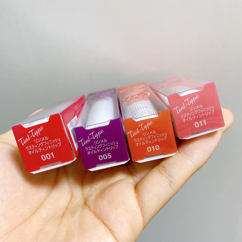 ラスティングフィニッシュ オイルティントリップ/リンメル ロンドン/リップティントを使ったクチコミ(8枚目)