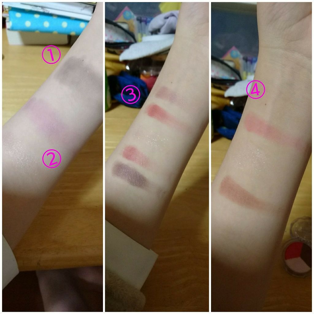 アイニュアンス/キャンメイク/アイシャドウパレットを使ったクチコミ（2枚目）